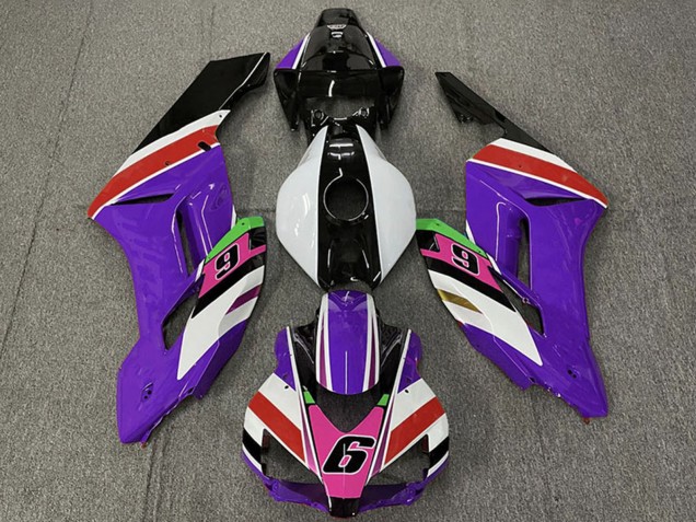 Discount 2004-2005 Purple White Red Pink Glossy Black 6 Honda CBR1000RR Motorcycle Fairings Canada