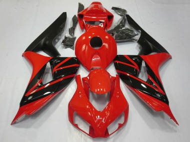 Discount 2006-2007 Red Glossy Black Matte Black Honda CBR1000RR Motorcycle Fairings Canada