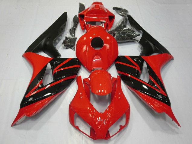 Discount 2006-2007 Red Glossy Black Matte Black Honda CBR1000RR Motorcycle Fairings Canada