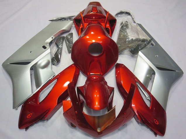 Discount 2004-2005 Silver Red Honda CBR1000RR Motorcycle Fairings Canada