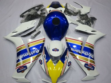 Discount 2012-2016 White Blue Gold Rothmans Honda CBR1000RR Motorcycle Fairings Canada