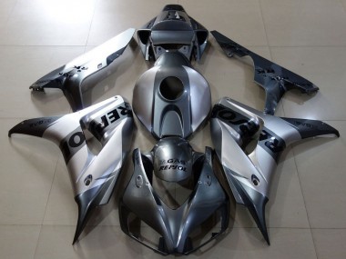 Discount 2006-2007 Silver Grey Black Repsol Honda CBR1000RR Motorcycle Fairings Canada