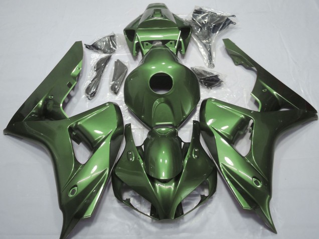 Discount 2006-2007 Forest Green Honda CBR1000RR Motorcycle Fairings Canada