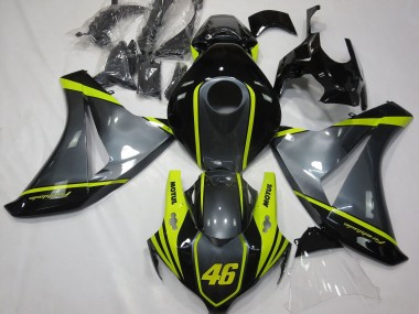 Discount 2008-2011 Grey Yellow Glossy Black 46 Honda CBR1000RR Motorcycle Fairings Canada
