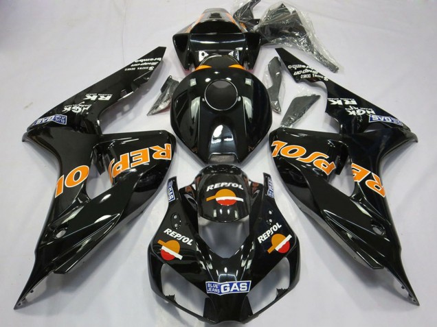 Discount 2006-2007 Glossy Orange Repsol Honda CBR1000RR Motorcycle Fairings Canada