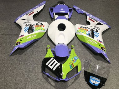 Discount 2006-2007 White Blue Green Glossy Black Toy Story Honda CBR1000RR Motorcycle Fairings Canada
