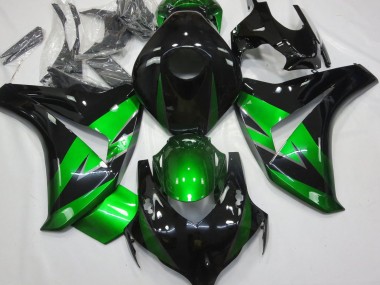 Discount 2008-2011 Green Glossy Black Honda CBR1000RR Motorcycle Fairings Canada