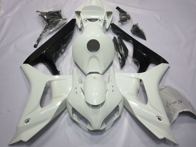 Discount 2006-2007 White Glossy Black Honda CBR1000RR Motorcycle Fairings Canada
