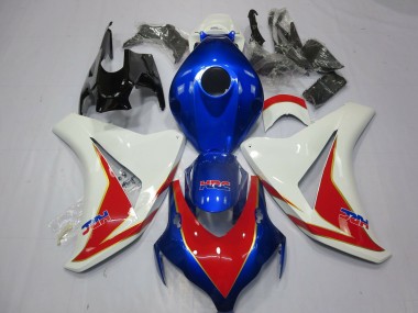 Discount 2008-2011 White Blue Red HRC Honda CBR1000RR Motorcycle Fairings Canada