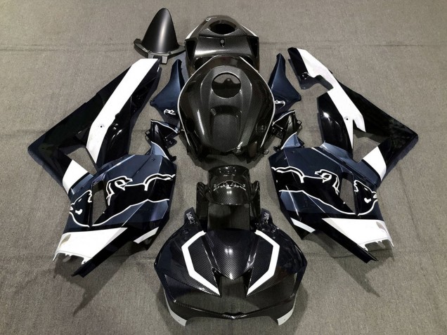 Discount 2013-2023 Black Carbon Fiber White Blue Bull Honda CBR600RR Motorcycle Fairings Canada