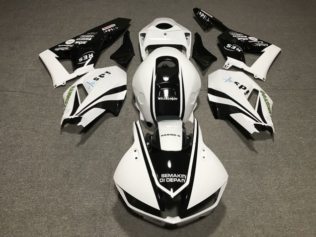 Discount 2013-2023 White Glossy Black Honda CBR600RR Motorcycle Fairings Canada