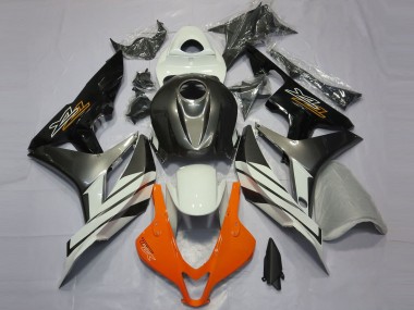 Discount 2007-2008 White Grey Glossy Black Honda CBR600RR Motorcycle Fairings Canada