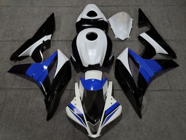 Discount 2007-2008 White Blue Glossy Black Honda CBR600RR Motorcycle Fairings Canada