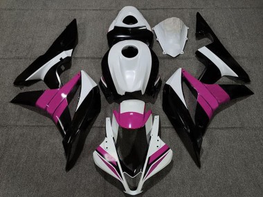 Discount 2007-2008 White Pink Glossy Black Honda CBR600RR Motorcycle Fairings Canada