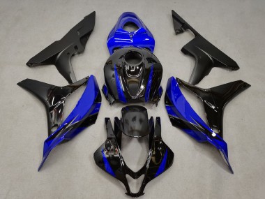 Discount 2007-2008 Blue Glossy Black Honda CBR600RR Motorcycle Fairing Canada