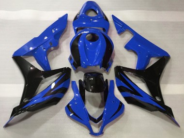 Discount 2007-2008 Blue Glossy Black OEM Style Honda CBR600RR Motorcycle Fairings Canada