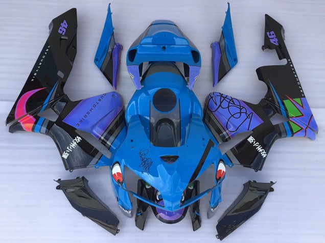 Discount 2005-2006 Blue Shark Honda CBR600RR Motorcycle Fairings Canada