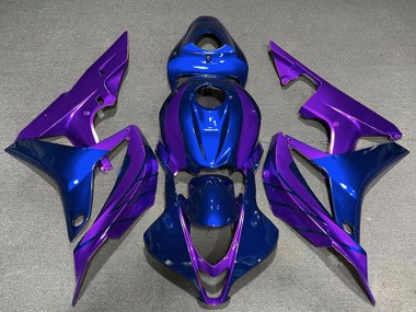 Discount 2007-2008 Blue Purple Honda CBR600RR Motorcycle Fairings Canada