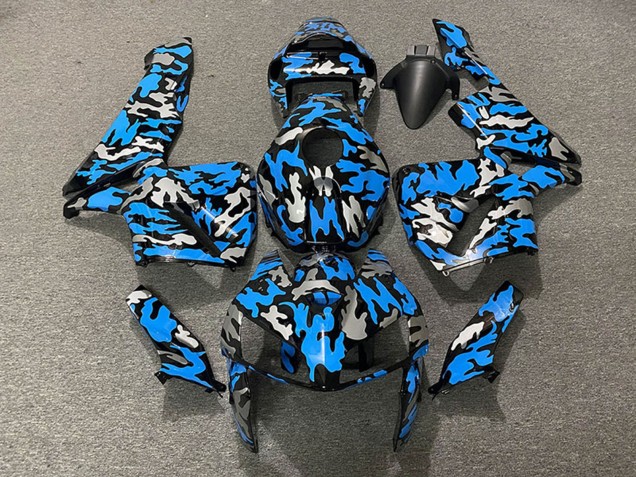 Discount 2005-2006 Camouflage Blue Honda CBR600RR Motorcycle Fairings Canada