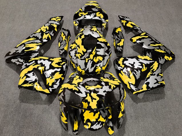 Discount 2005-2006 Camouflage Yellow Honda CBR600RR Motorcycle Fairings Canada