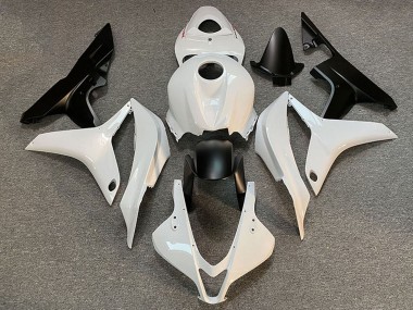Discount 2007-2008 White Matte Black Honda CBR600RR Motorcycle Fairing Canada