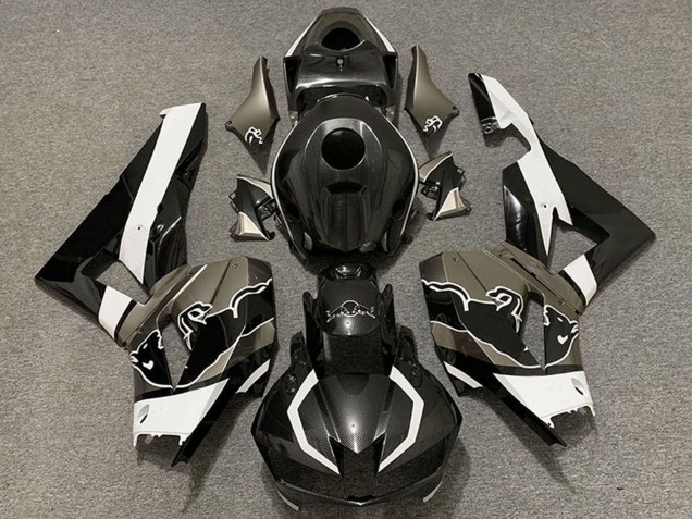 Discount 2013-2023 Black Carbon Fiber White Bull Honda CBR600RR Motorcycle Fairings Canada