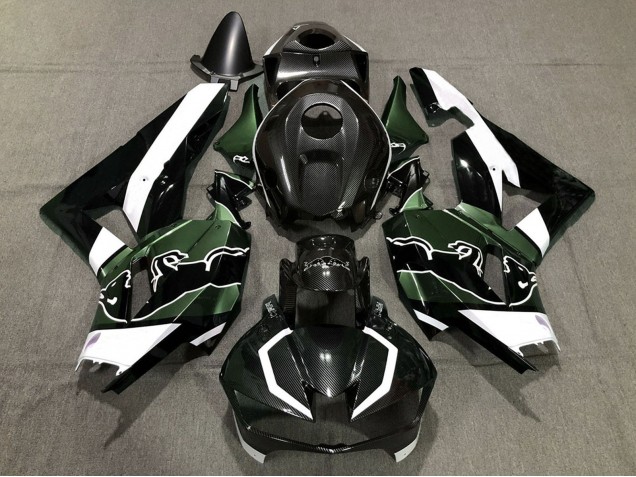 Discount 2013-2023 Black Carbon Fiber White Green Bull Honda CBR600RR Motorcycle Fairings Canada