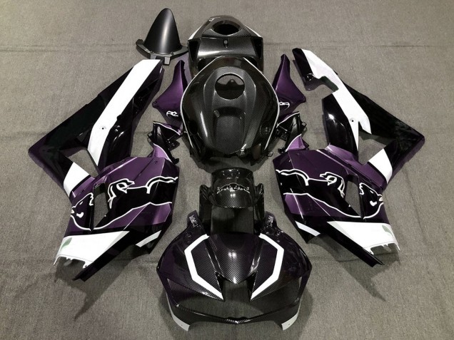 Discount 2013-2023 Black Carbon Fiber White Purple Bull Honda CBR600RR Motorcycle Fairings Canada