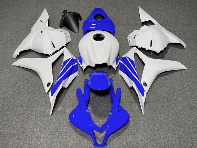 Discount 2009-2012 White Blue Stripe Honda CBR600RR Motorcycle Fairings Canada