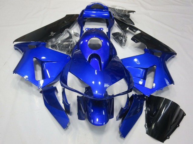 Discount 2003-2004 Blue Glossy Black Honda CBR600RR Motorcycle Fairing Canada