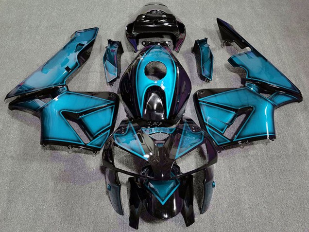 Discount 2005-2006 Deep Light Blue Honda CBR600RR Motorcycle Fairings Canada