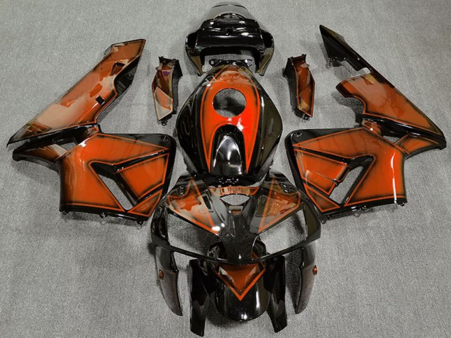Discount 2005-2006 Deep Orange Honda CBR600RR Motorcycle Fairings Canada
