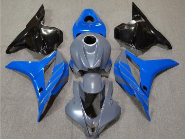 Discount 2009-2012 Grey Blue Glossy Black Honda CBR600RR Motorcycle Fairings Canada