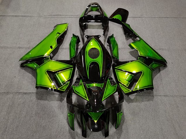 Discount 2005-2006 Emerald Green Honda CBR600RR Motorcycle Fairings Canada