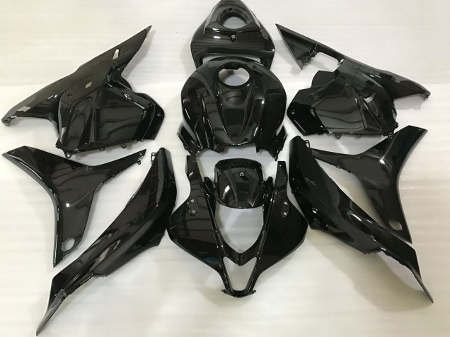 Discount 2009-2012 Glossy Black Honda CBR600RR Motorcycle Fairings Canada