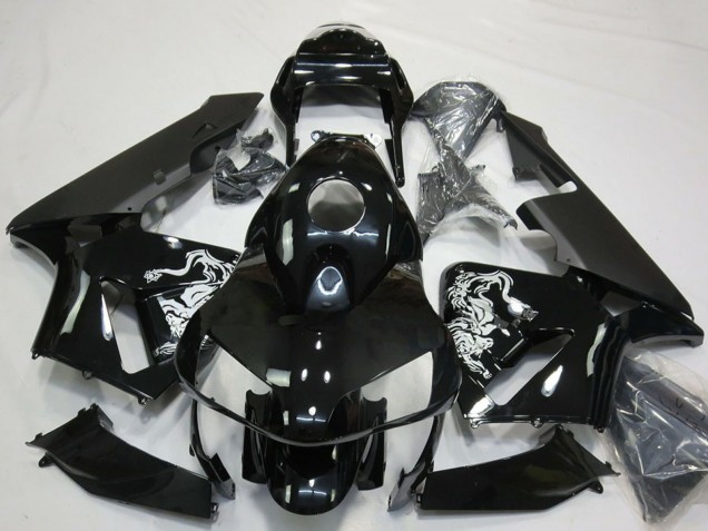 Discount 2003-2004 Glossy Black Special Design Honda CBR600RR Motorcycle Fairings Canada