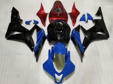 Discount 2007-2008 Red Blue Glossy Black Honda CBR600RR Motorcycle Fairings Canada