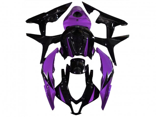 Discount 2007-2008 Purple Glossy Black Honda CBR600RR Motorcycle Fairings Canada