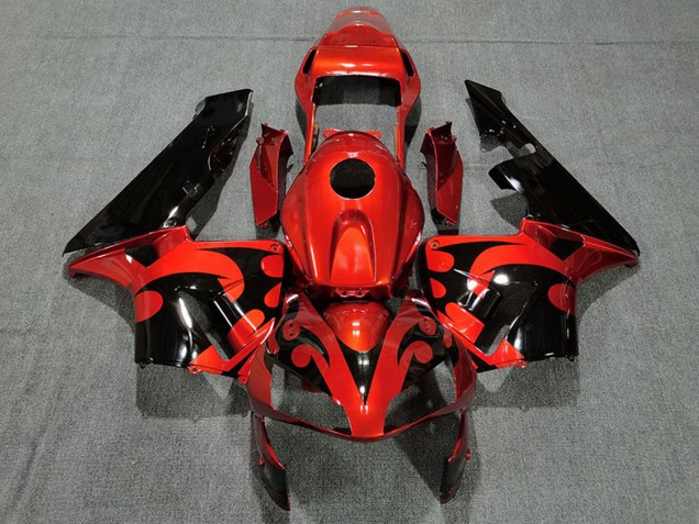 Discount 2003-2004 Red Glossy Black Honda CBR600RR Motorcycle Fairing Canada