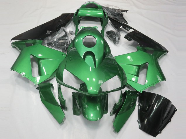 Discount 2003-2004 Green Glossy Black Honda CBR600RR Motorcycle Fairing Canada