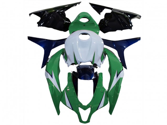 Discount 2009-2012 White Green Blue Glossy Black Honda CBR600RR Motorcycle Fairing Canada