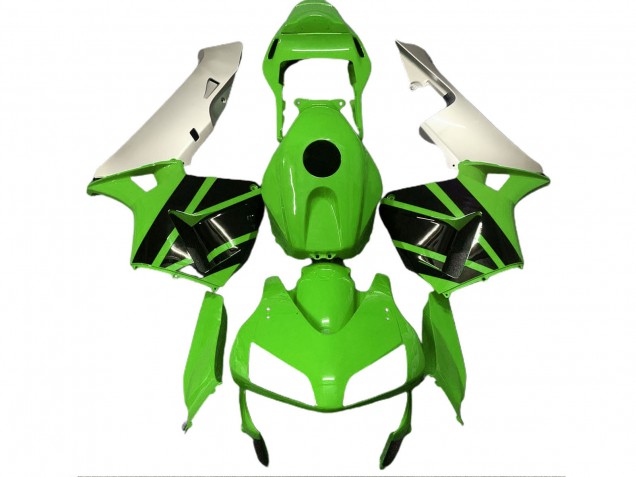 Discount 2003-2004 Silver Green Glossy Black Honda CBR600RR Motorcycle Fairings Canada