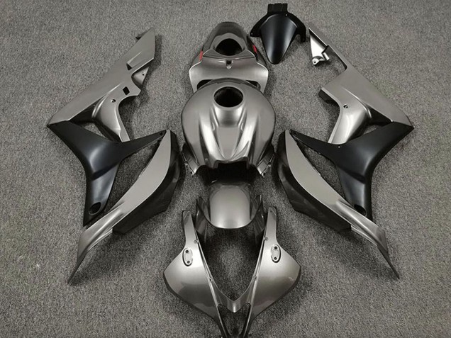 Discount 2007-2008 Silver Matte Black Honda CBR600RR Motorcycle Fairings Canada