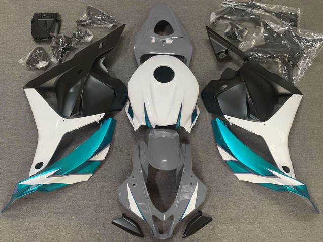 Discount 2009-2012 White Grey Blue Matte Black Honda CBR600RR Motorcycle Fairings Canada