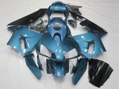 Discount 2003-2004 Light Blue Glossy Black Honda CBR600RR Motorcycle Fairing Canada