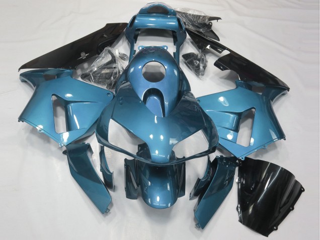 Discount 2003-2004 Light Blue Glossy Black Honda CBR600RR Motorcycle Fairing Canada