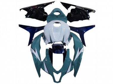 Discount 2009-2012 White Blue Glossy Black Honda CBR600RR Motorcycle Fairing Kits Canada