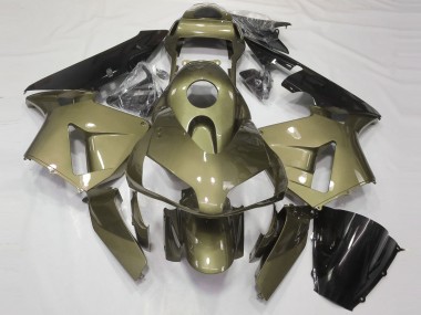 Discount 2003-2004 Olive Glossy Black Honda CBR600RR Motorcycle Fairings Canada