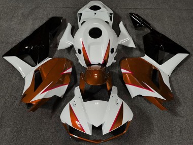 Discount 2013-2023 White Dark Orange Glossy Black Honda CBR600RR Motorcycle Fairings Canada