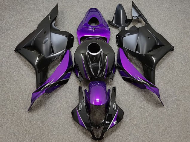 Discount 2009-2012 White Purple Blue Matte Black Honda CBR600RR Motorcycle Fairings Canada